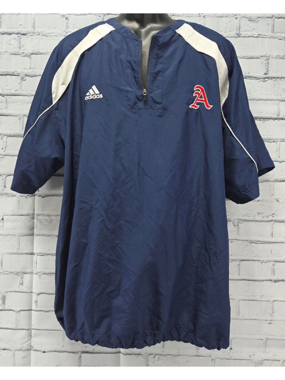 Alabama Crimson Tide Adidas Mens Navy Athletic Jacket Large